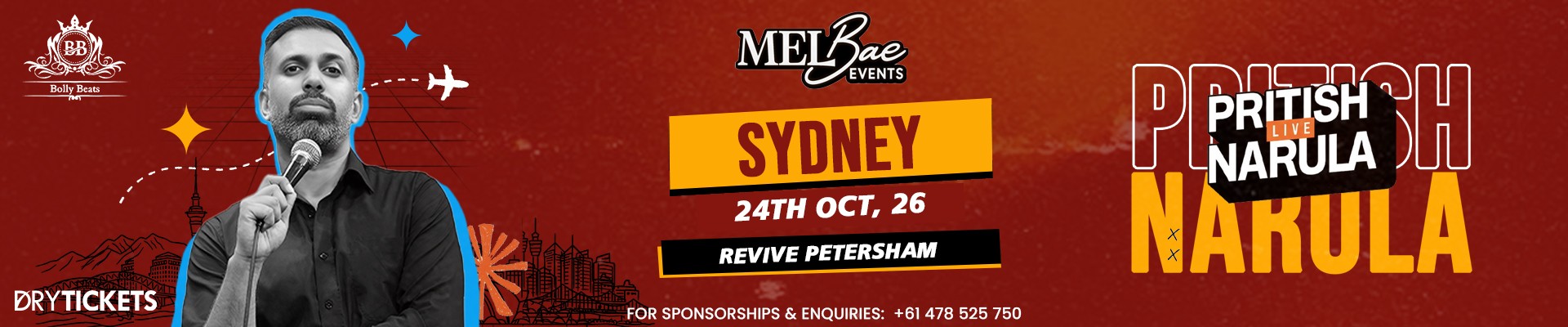 Pritish Narula Live 2026 - Sydney