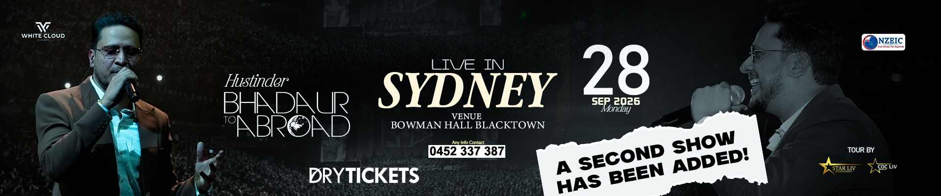 Hustinder Bhadaur to Abroad - Live In Sydney 2nd Show 2026