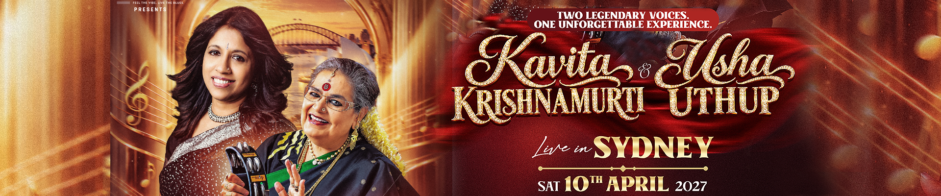 Kavita Krishnamurthy & Usha Uthup Live In Sydney 2027