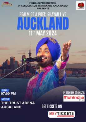 Realm of a Poet: Shayar Satinder Sartaaj Live In Concert Auckland (NZ) 2024