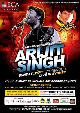 Arijit Singh Live In Sydney