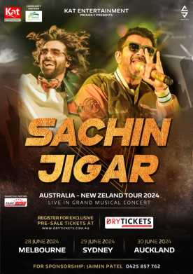 Sachin-Jigar Aus/NZ Tour 2024