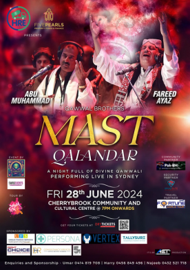 Mast Qalandar - Fareed Ayaz and Abu Muhammad Qawwal Brothers Live in Sydney