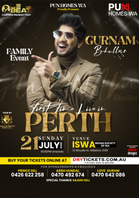 Gurnam Bhullar Live In Concert Perth