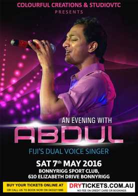 Abdul Live in Sydney Concert