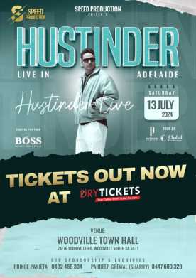 Hustinder Live In Adelaide 2024