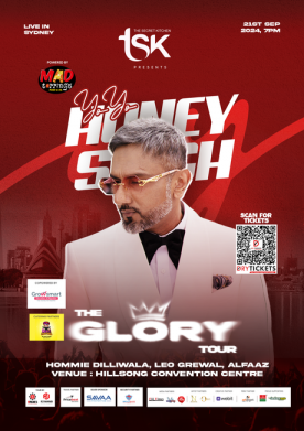 The Glory Tour - Yo Yo Honey Singh Live In Sydney 2024