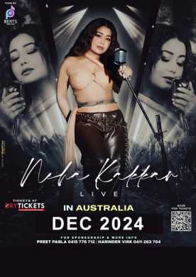 Neha Kakkar Live In Australia 2024