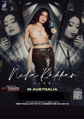 Neha Kakkar Live In Australia 2025