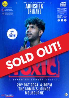 Abhishek Upmanyu Live In Melbourne 2nd Show 2024