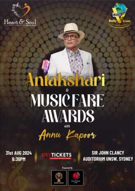 Antakshari & MusicFare Awards with Annu Kapoor In Sydney
