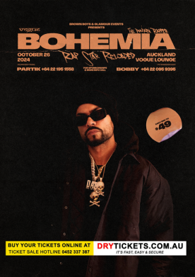 Rap Star RELOADED - Bohemia Live In Auckland (NZ)