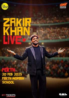 Zakir Khan Live In Perth 20th Feb 2025