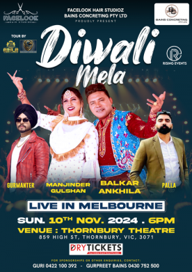 Diwali Mela Live In Melbourne