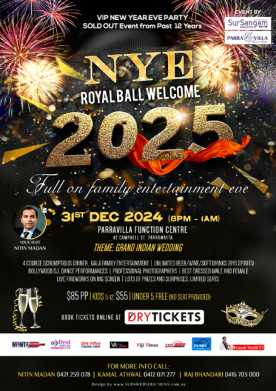 NYE ROYAL BALL WELCOME 2025