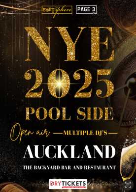 NYE 2025 - Pool Side ft. Dj Kaz - Auckland