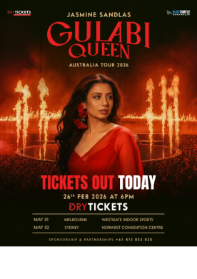 Jasmine Sandlas Gulabi Queen Australia Tours 2026 - DELETE