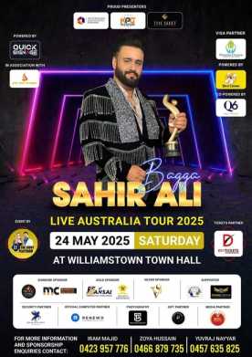 Sahir Ali Bagga Live In Melbourne 2025