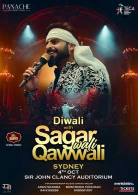 Diwali with Sagar Wali Qawwali Live In Sydney 2025