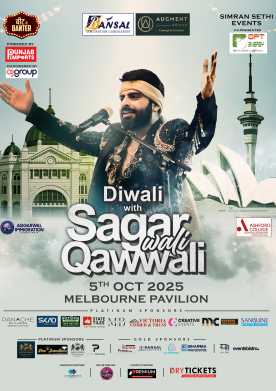 Diwali with Sagar Wali Qawwali Live In Melbourne 2025