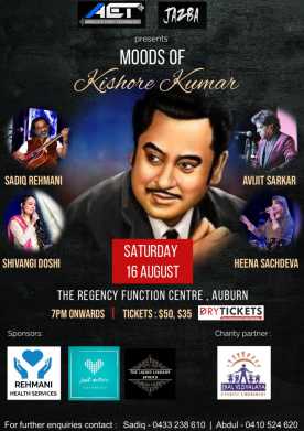 Moods of Kishore Kumar Live in Sydney 2025