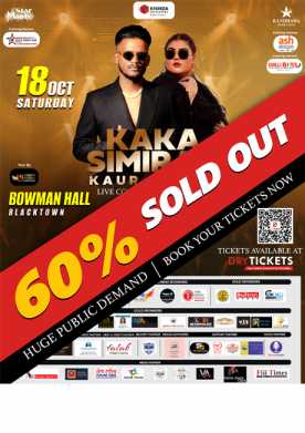 KAKA & SIMIRAN KAUR DHADLI Live Concert In Sydney 2025