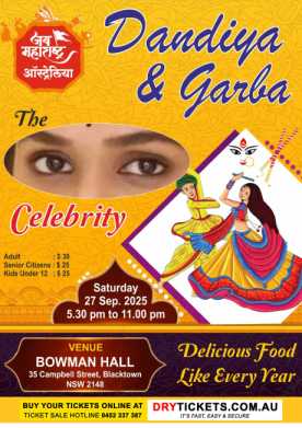 Garba & Dandiya with The Marathi Movie Celebrity In Sydney