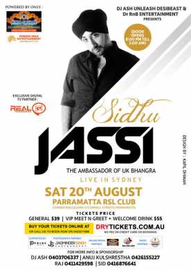 Jassi Sidhu Live in Sydney