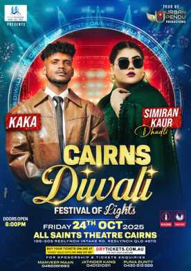 KAKA & SIMIRAN KAUR DHADLI Live Concert In Cairns 2025