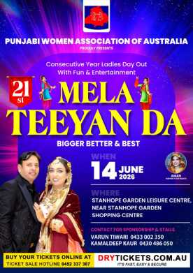 Mela Teeyan Da In Sydney 2026