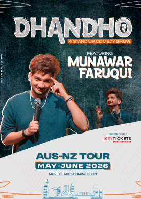 Dhandho Ft. Munawar Faruqui Australia & New Zealand Tour 2026