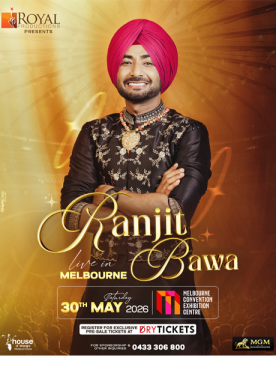 Ranjit Bawa - Live in Concert - Melbourne 2026