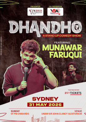 Dhandho Ft. Munawar Faruqui Live In Sydney 2026