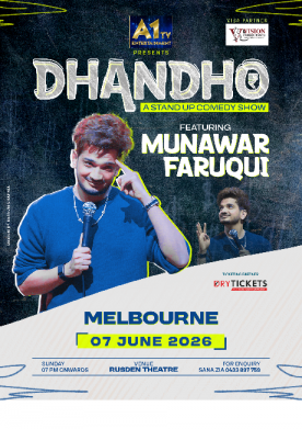 Dhandho Ft. Munawar Faruqui Live In Melbourne 2026
