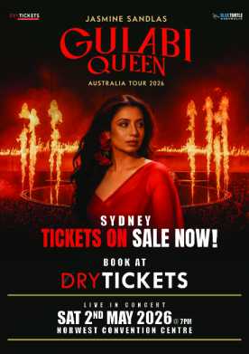 Jasmine Sandlas - Gulabi Queen Australia Tour Sydney Concert 2026