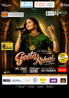 Geeta Rabari - The Queen of Garba - Live in Sydney 2026