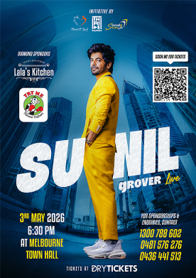 Sunil Grover Live In Melbourne 2026