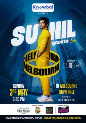 Sunil Grover Live In Melbourne 2026