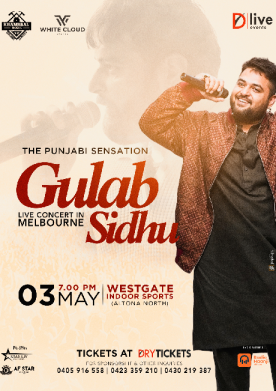 The Punjabi Sensation GULAB SIDHU - Live Concert In Melbourne