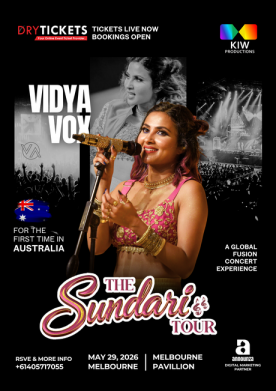 The Sundari Tour - Vidya Vox - Live In Concert Melbourne 2026