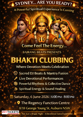 Bhakti Clubbing In Sydney