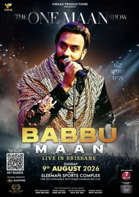 Babbu Maan Live In Brisbane 2026