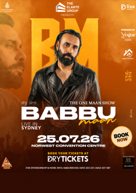 Babbu Maan Live In Sydney 2026