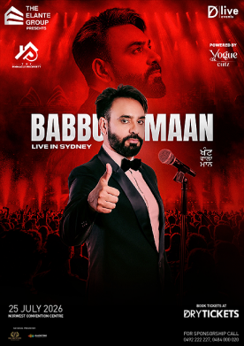 Babbu Maan Live In Sydney 2026