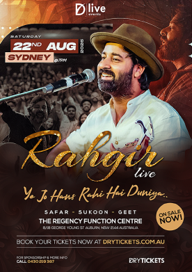 Rahgir - Ye Jo Hans Rahi Hai Duniya - Live in Sydney 2026