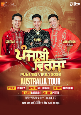 Punjabi Virsa 2026  -  Australia Tour