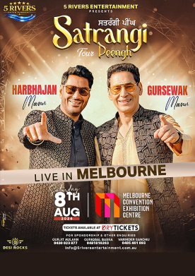 Harbhajan Mann - Satrangi Peengh Tour - Live In Melbourne 2026