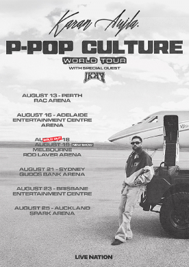 Karan Aujla P-POP CULTURE World Tour 2026 - AUS/NZ