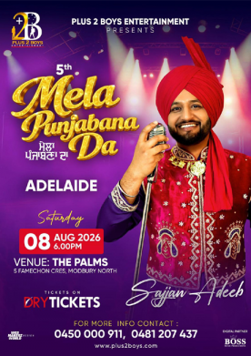 5th Mela Punjabna Da Live in Adelaide 2026