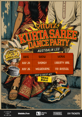 Ritviz's Kurta Saree Dance Party Sydney 2026
